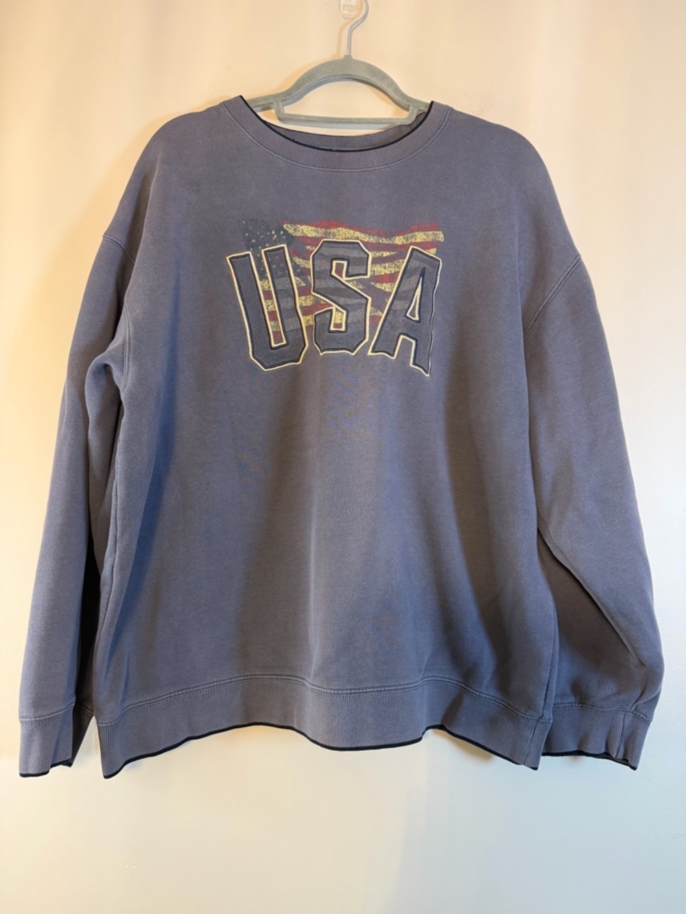 croft & barrow Slate Blue Crewneck Sweater